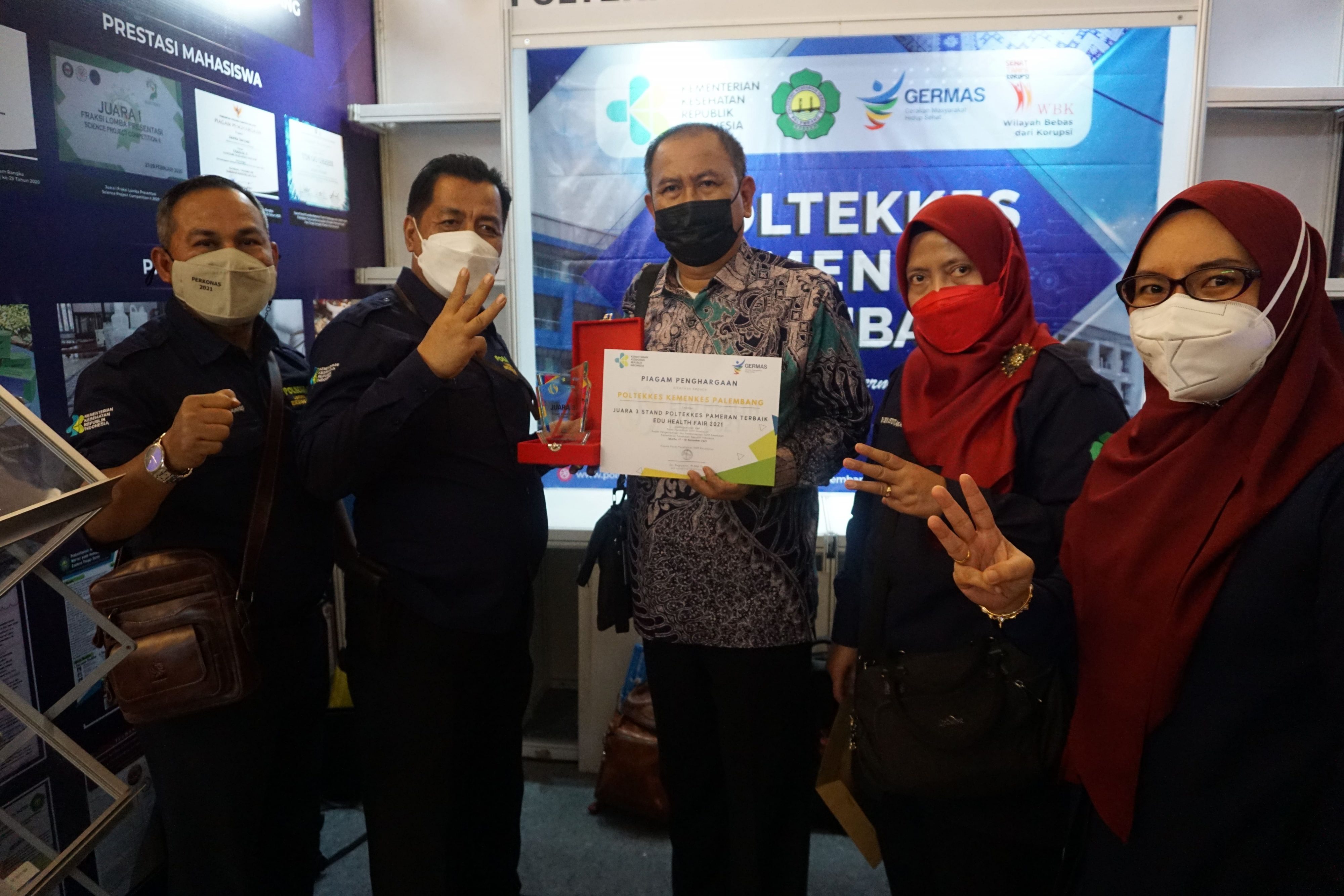 Poltekkes Palembang Menghadiri Eduhealth Fair Tahun 2021