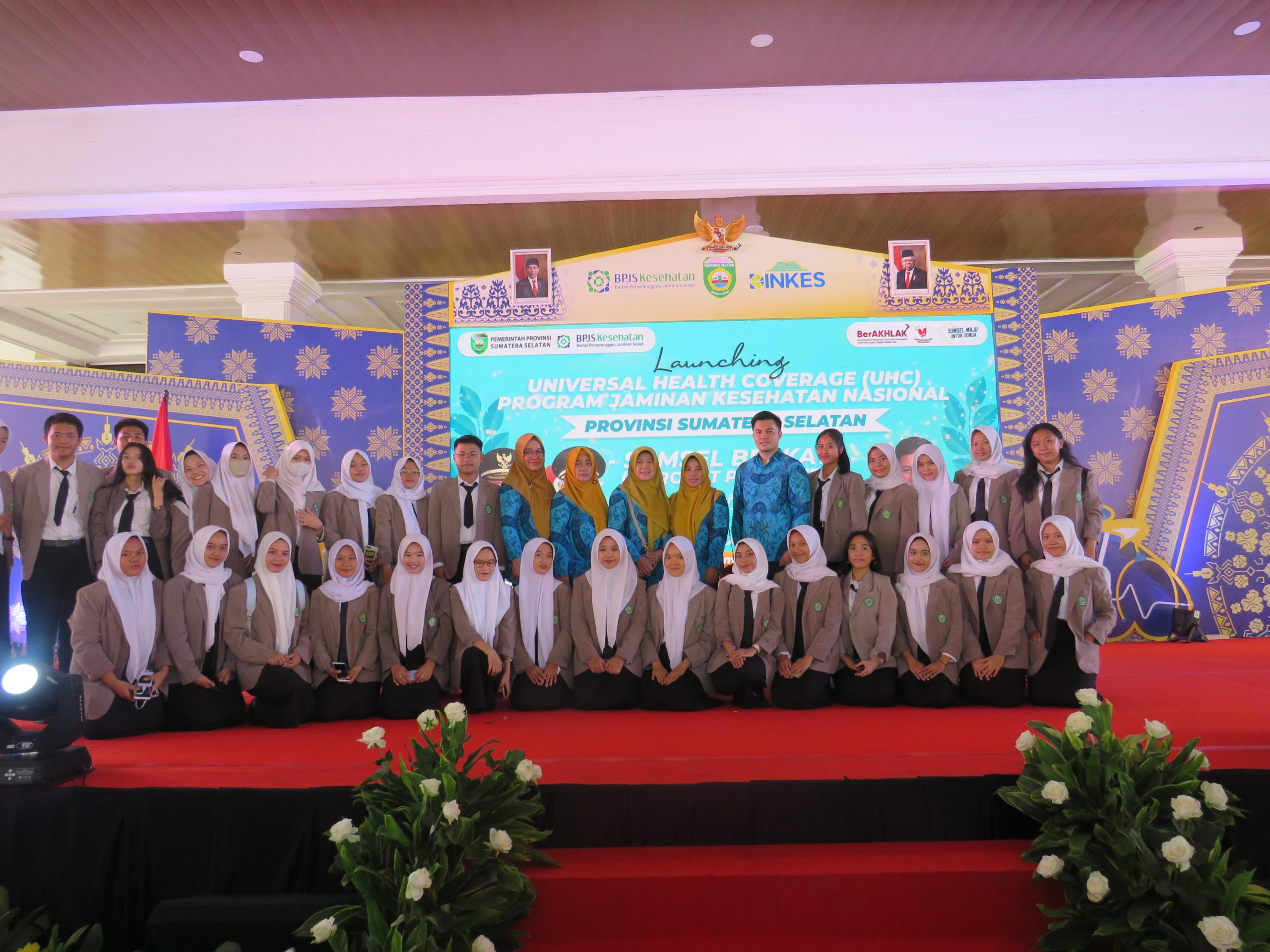 Poltekkes Kemenkes Palembang ikut meramaikan Launching Universal Health