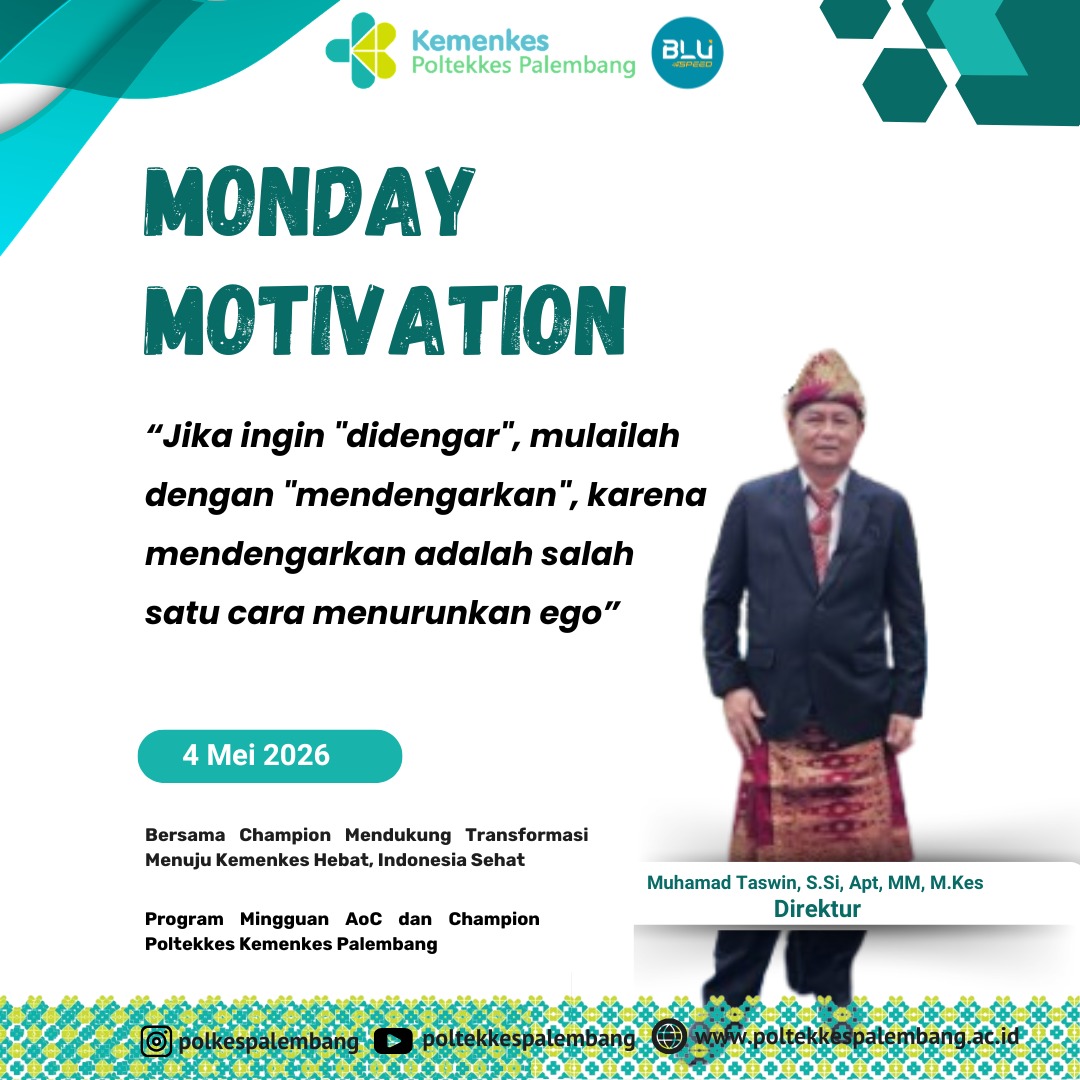 Monday Motivation 4 Mei 2026