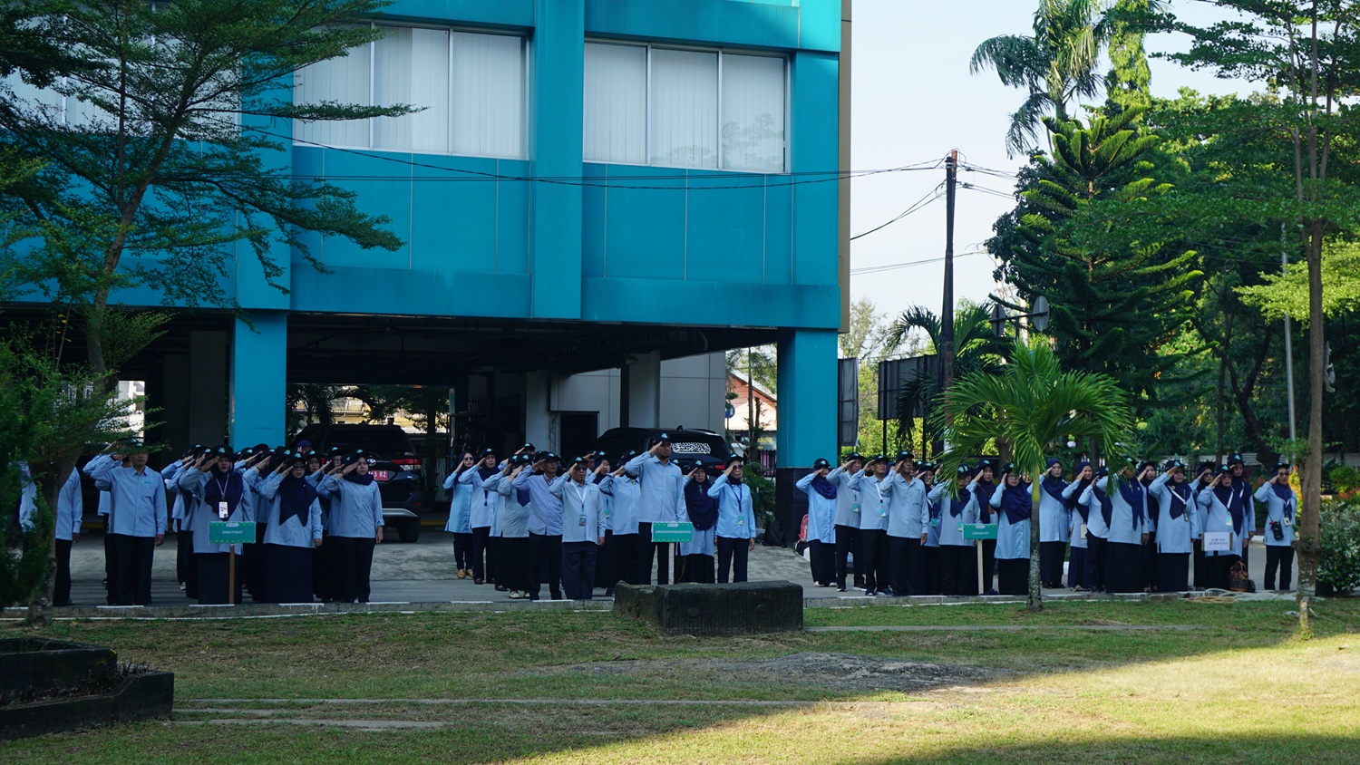 Memperkokoh Semangat Kebangsaan dan Integritas Akademik Melalui Upacara Peringatan  Hari Lahir Pancasila di Poltekkes Kemenkes Palembang