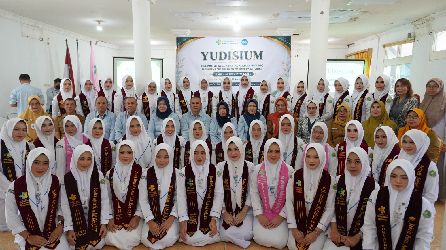 Poltekkes Palembang Kukuhkan 81 Lulusan Kebidanan Diploma Tiga Muara Enim, Siap Mengabdi untuk Negeri